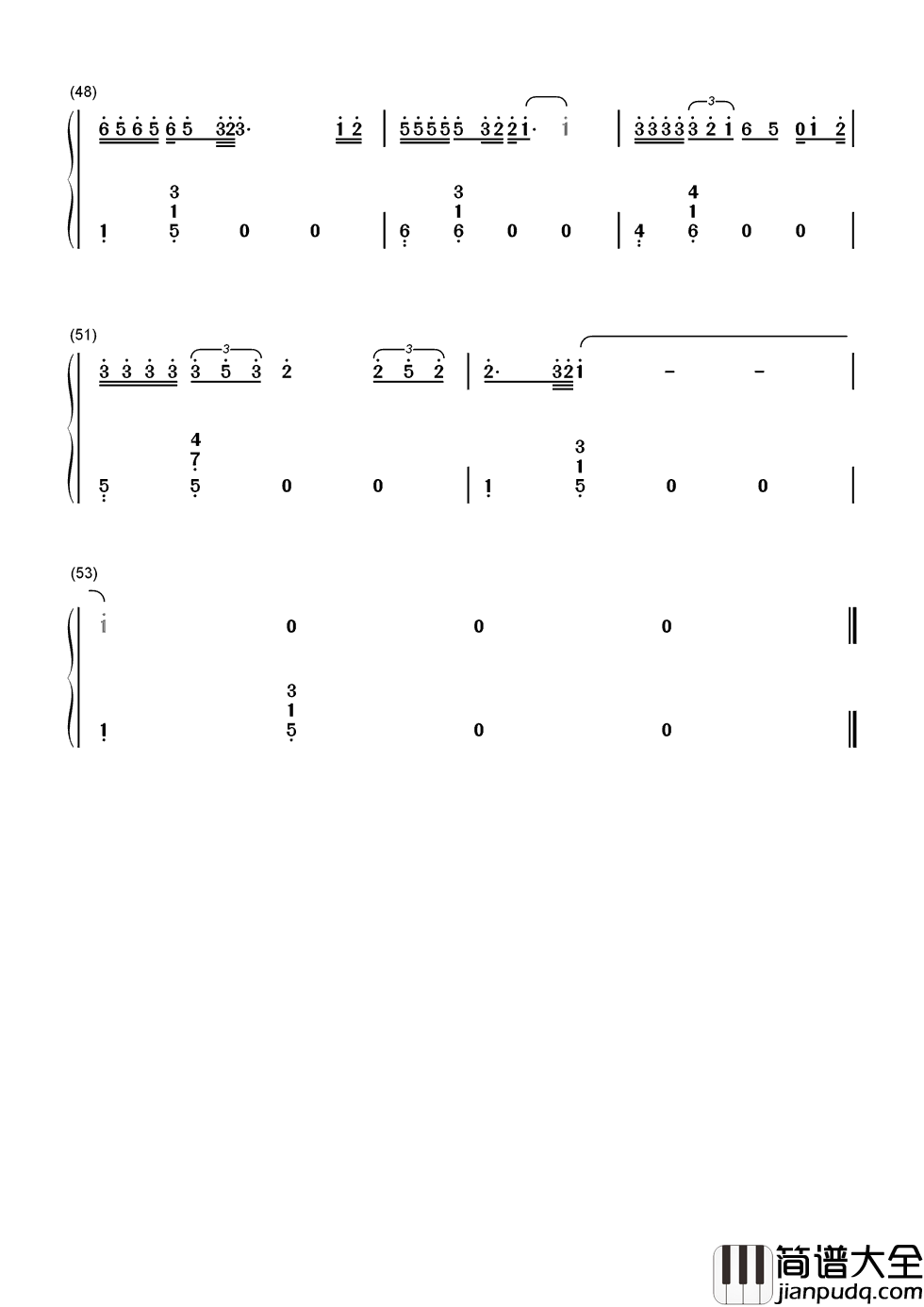 男人哭吧不是罪简谱__刘德华__尝尝阔别已久眼泪的滋味，原来你也会累。