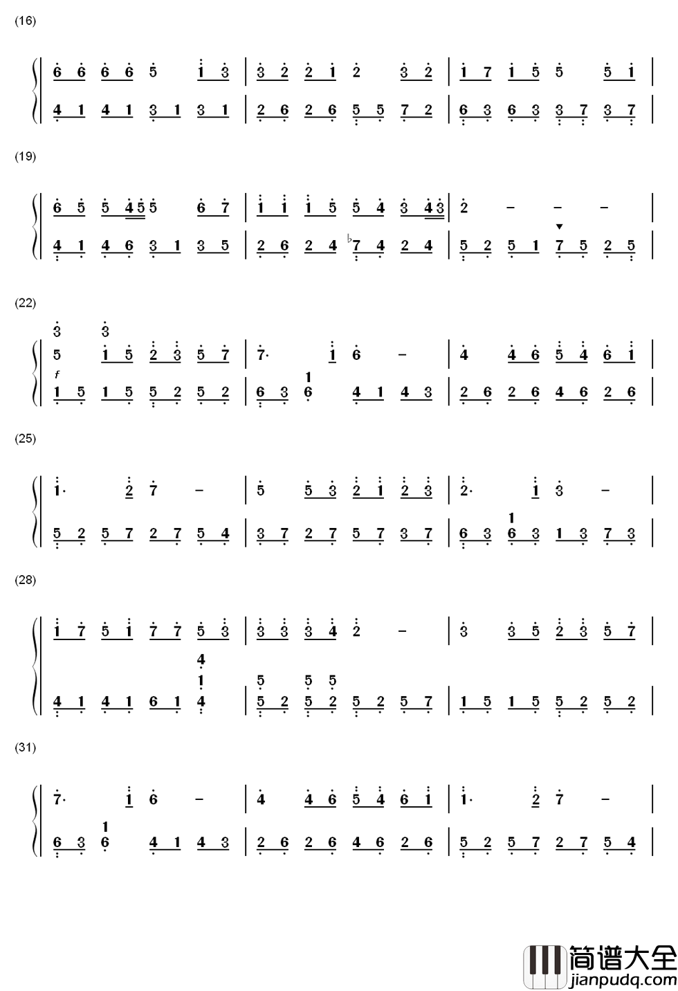 亲爱的那不是爱情简谱__张韶涵__倏忽十余载，梦里花再开