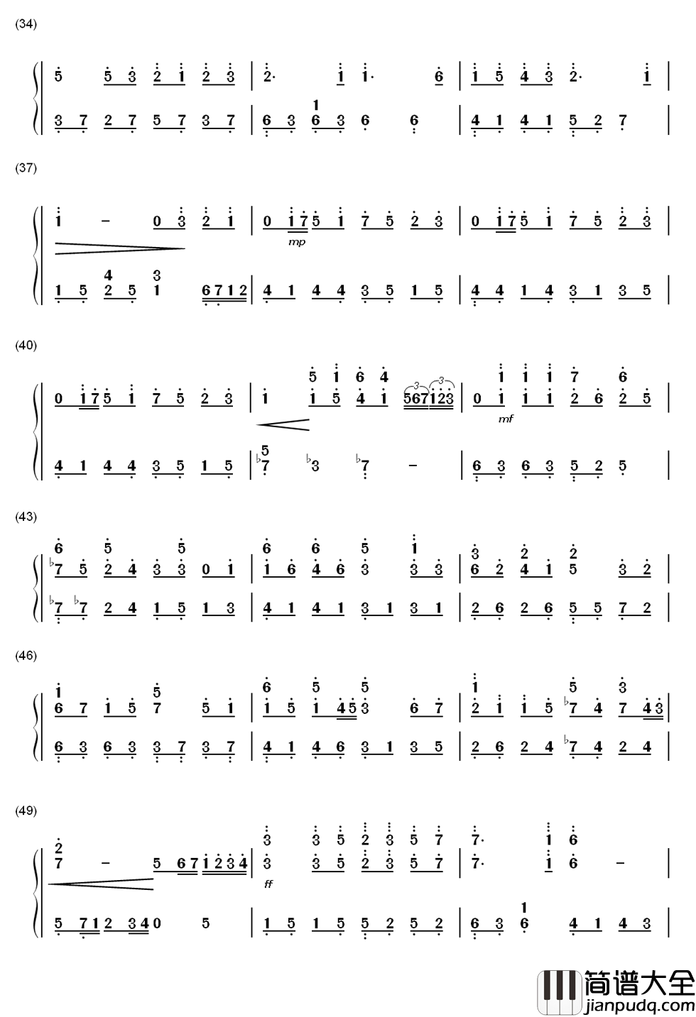 亲爱的那不是爱情简谱__张韶涵__倏忽十余载，梦里花再开