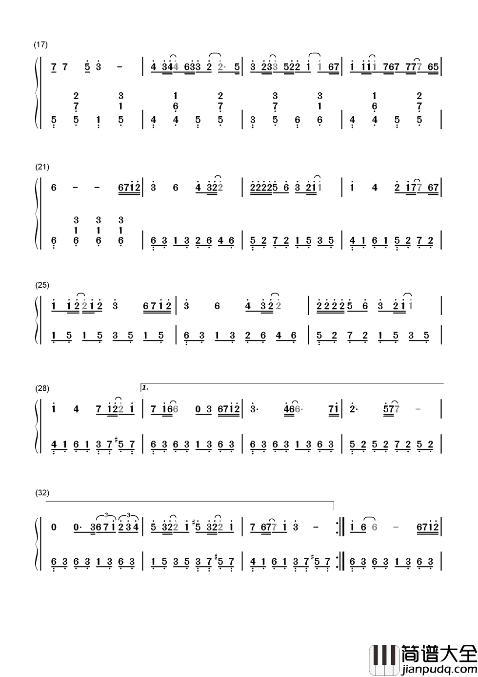 过火简谱__张信哲__是否对你承诺了太多，还是我原本给的就不够