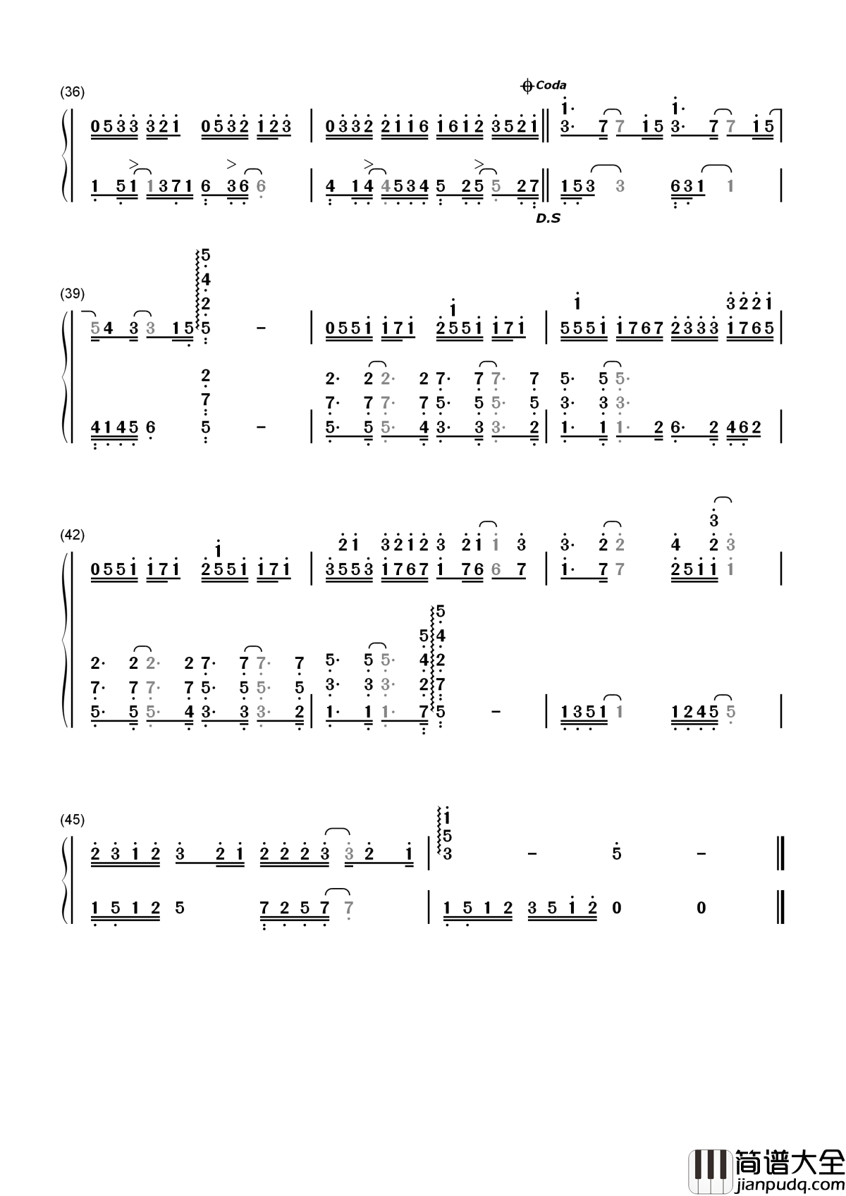 屋顶简谱__温岚;周杰伦__那些年，我们在屋顶看过的星星，唱过的情歌