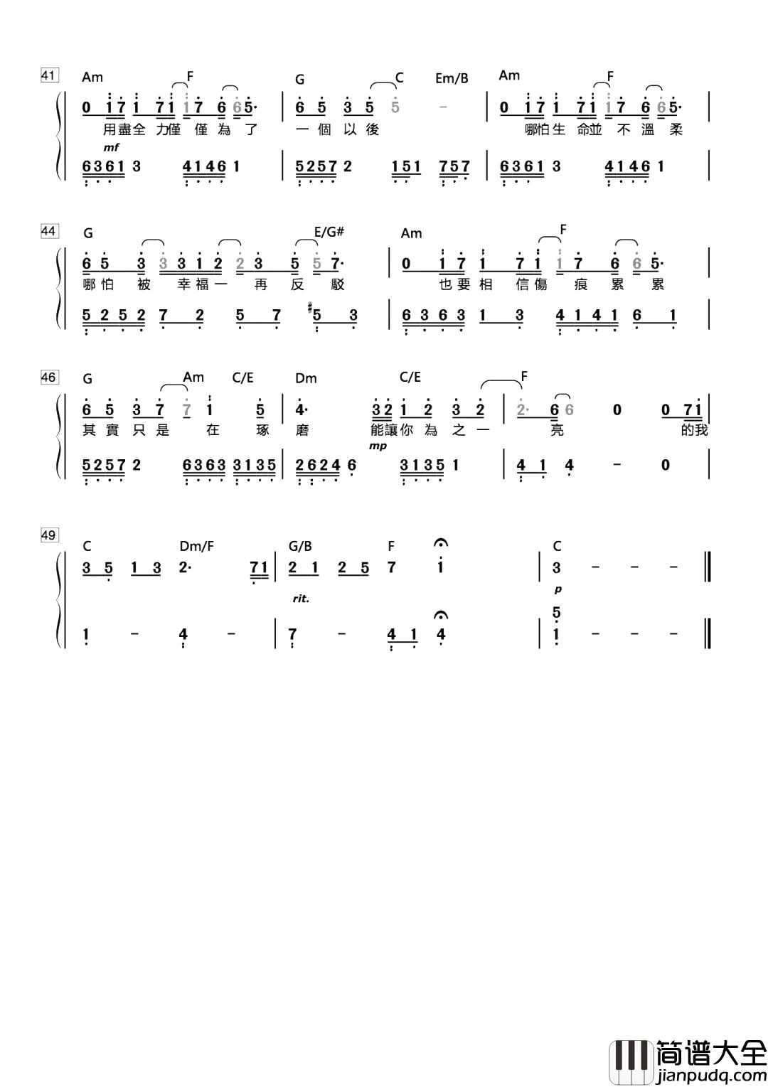 脆弱一分钟简谱_林宥嘉：首次展现呢喃式超低音，唱尽脆弱心声。