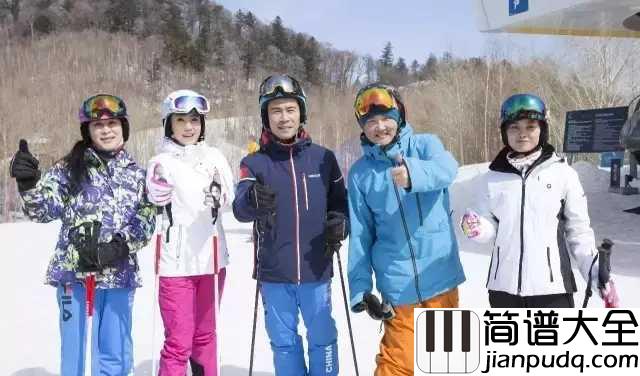 冰雪舞动简谱__北京申办冬奥会优秀音乐作品，谭晶和孙楠诠释爱与梦想