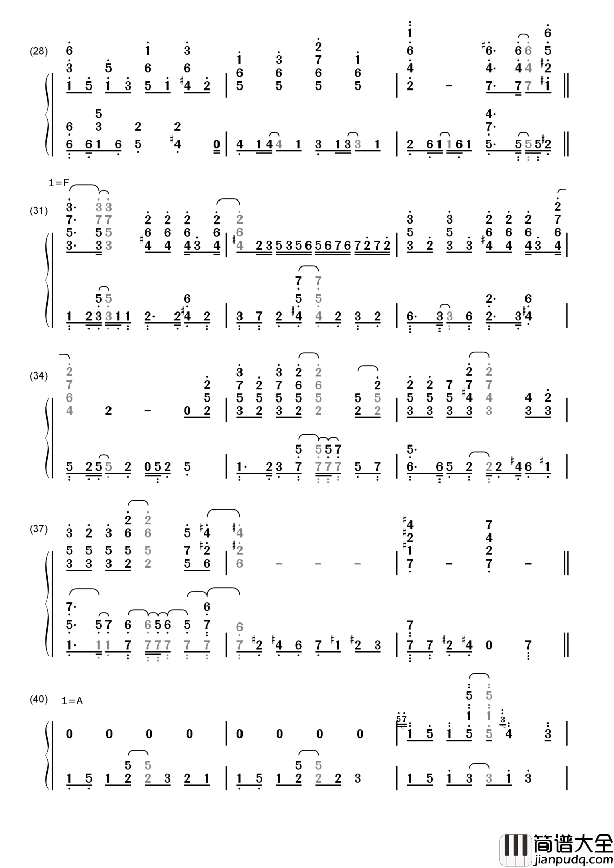 目标是神奇宝贝大师简谱__松本梨香__精灵宝可梦主题曲，还记得年少时的梦吗