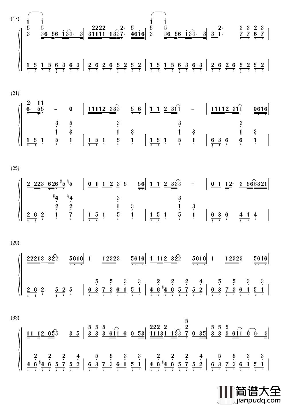 Take_Me_To_Your_Heart简谱__Michael_Learns_To_Rock__英文版吻别，比张学友更能靠近你的心