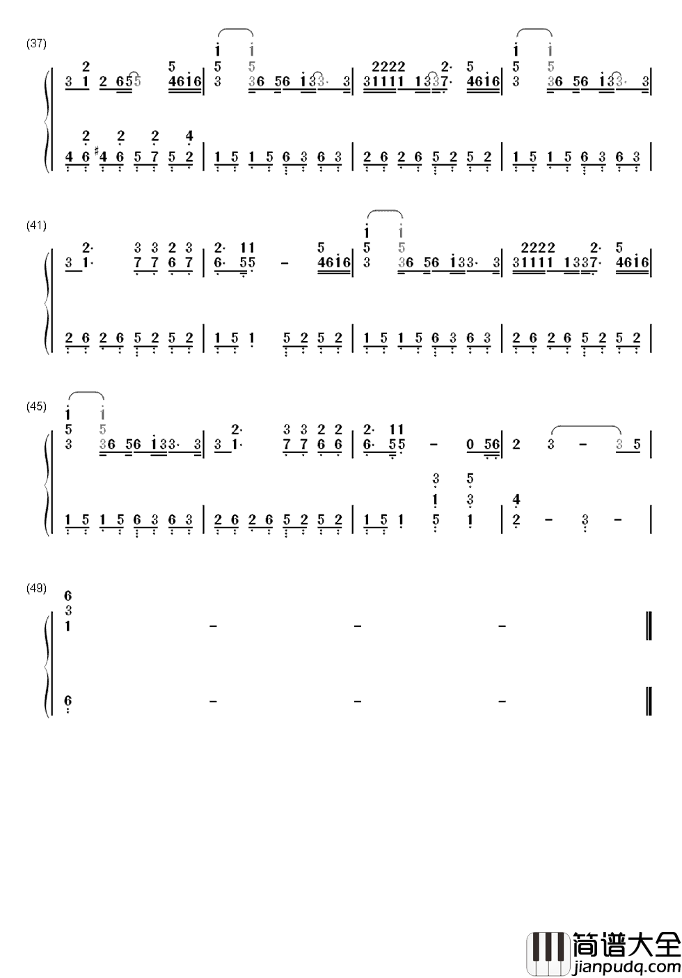 Take_Me_To_Your_Heart简谱__Michael_Learns_To_Rock__英文版吻别，比张学友更能靠近你的心