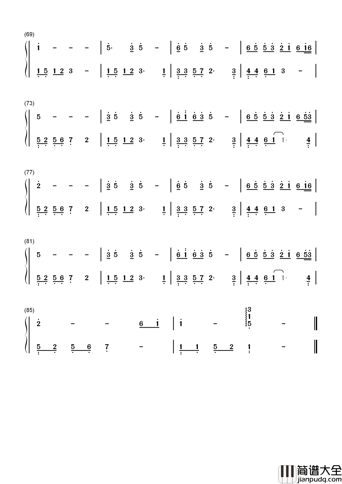一纸情书简谱__毛不易/_岳云鹏__当民谣遇上曲艺，这就是一纸情书最应该有的样子。
