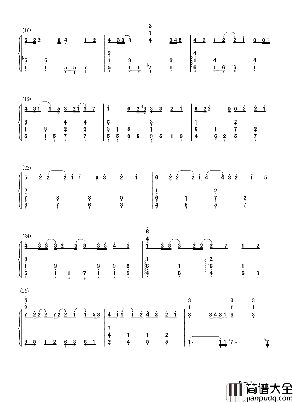 最长的电影简谱_周杰伦_最长的电影是牵手和你过一