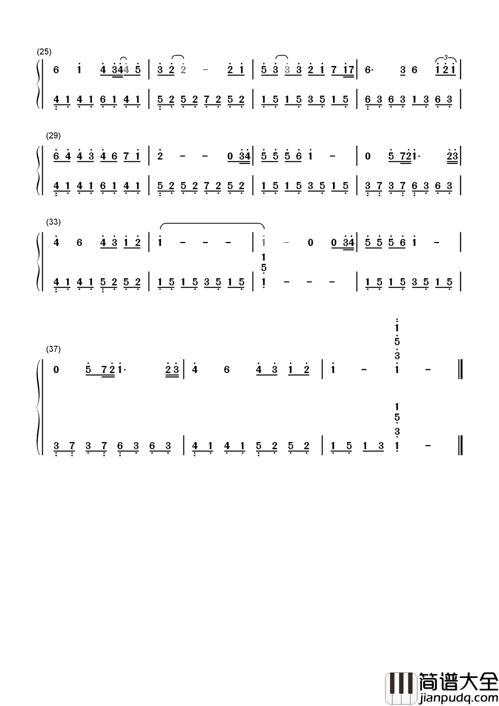 约定简谱_周蕙_剪影的你轮廓太好看，凝住眼泪才敢细看。