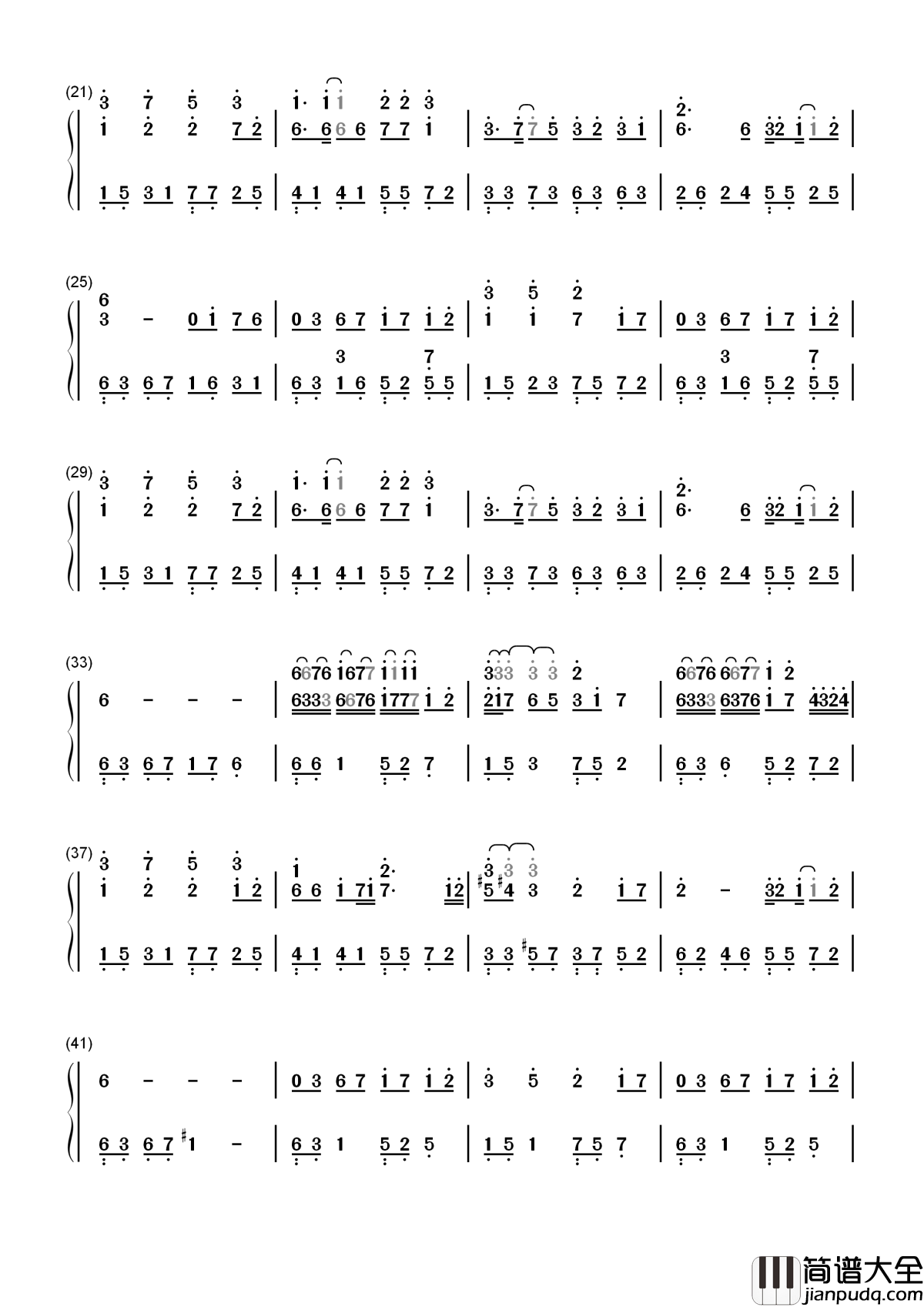 美人鱼简谱_林俊杰_我眼泪断了线我愿意化作雕像等你出现