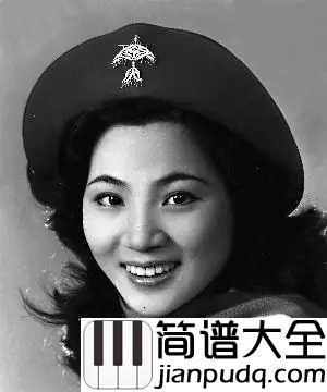 掌声响起简谱_凤飞飞_孤独站在这舞台_听到掌声响起来