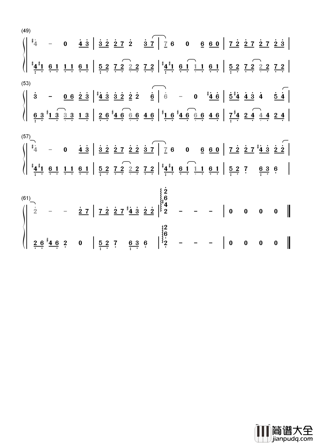 情非得已简谱_庾澄庆_多年年后再听，依旧是纯纯的初恋的味道