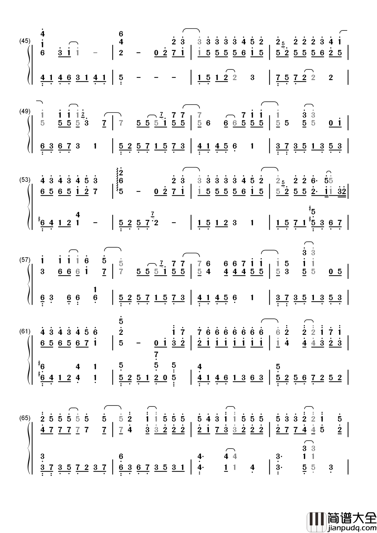 爱情怎么喊停简谱_曾沛慈_爱你该不该喊停