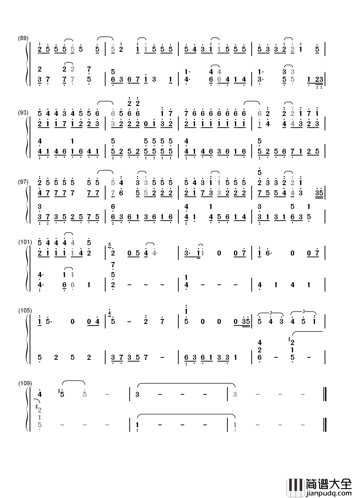 爱情怎么喊停简谱_曾沛慈_爱你该不该喊停