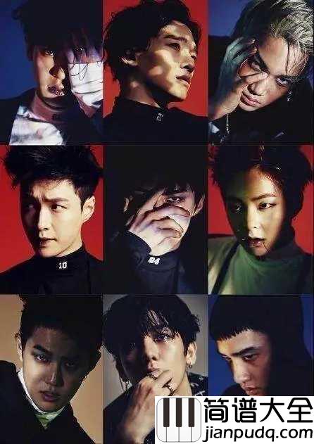 彼得潘简谱__EXO__十二辉煌_九锥盛世