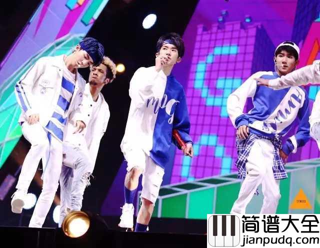 加油AMIGO简谱__TFBOYS活力演唱，抓到三只蹦蹦跳跳的小猴子