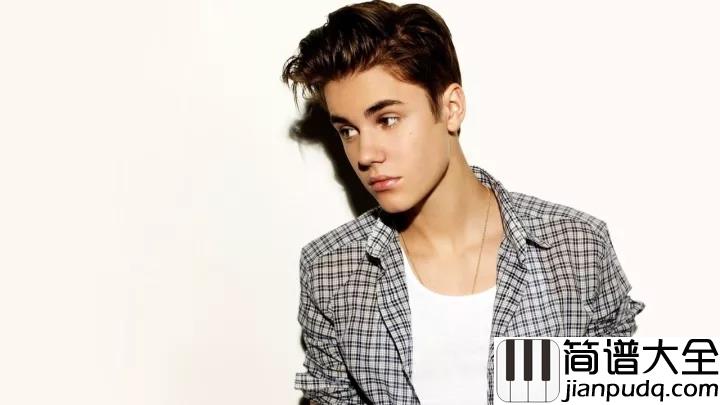 Baby简谱__Justin_Bieber__让Justin_Bieber一夜红爆全球的神曲