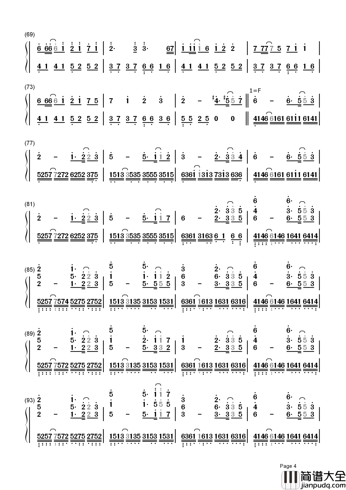 白石溪简谱__乐正绫_洛天依_九霄一曲人间白首，隔世相问忆否忆否