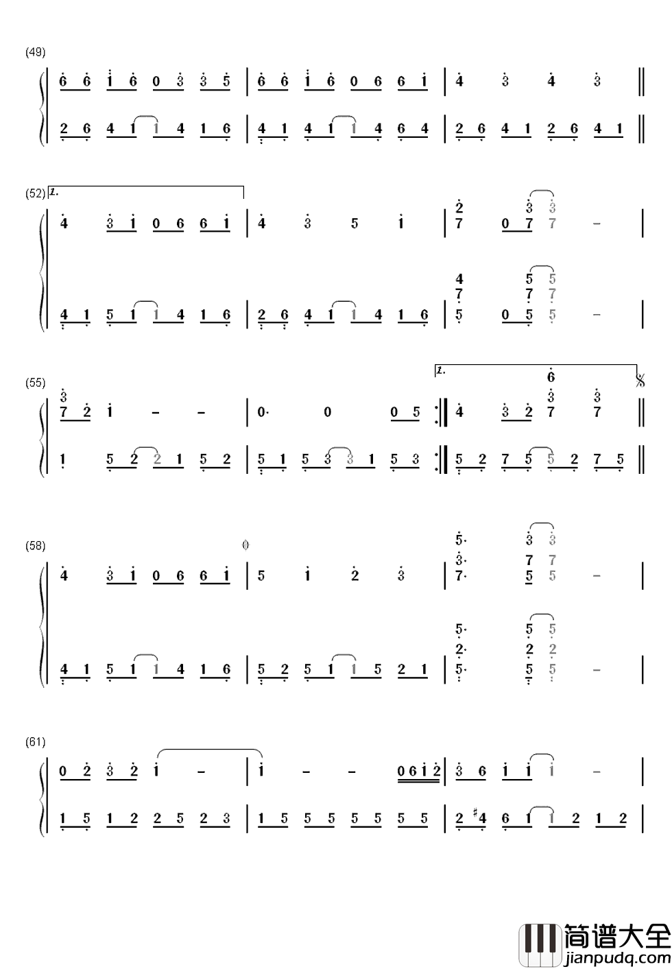 太委屈简谱_陶晶莹_全都不曾亏欠你，太委屈爱着你