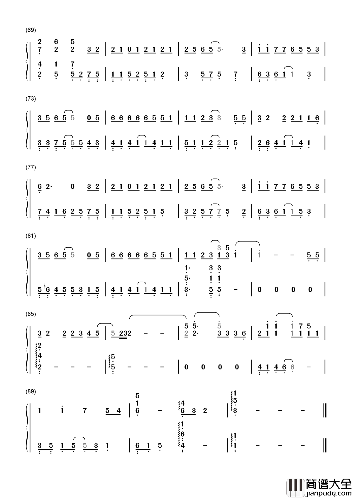 一次就好简谱_杨宗纬_一次就好，我陪你去看天荒地老