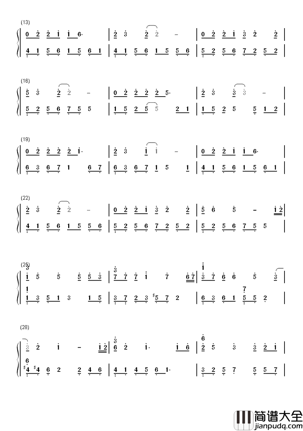 亲爱的你怎么不在我身边简谱_江美琪_这里的风景很美，可是你不在我身边