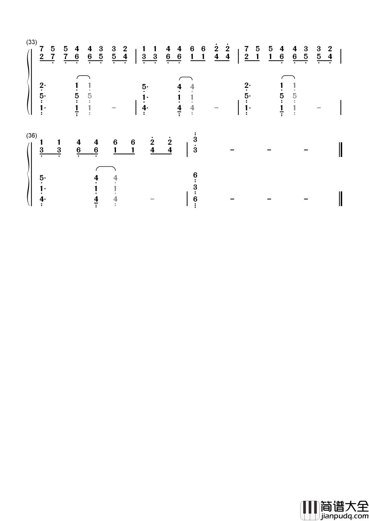 Bella's_Lullaby简谱__Carter_Burwell__暮光之城中让人记住的缠绵