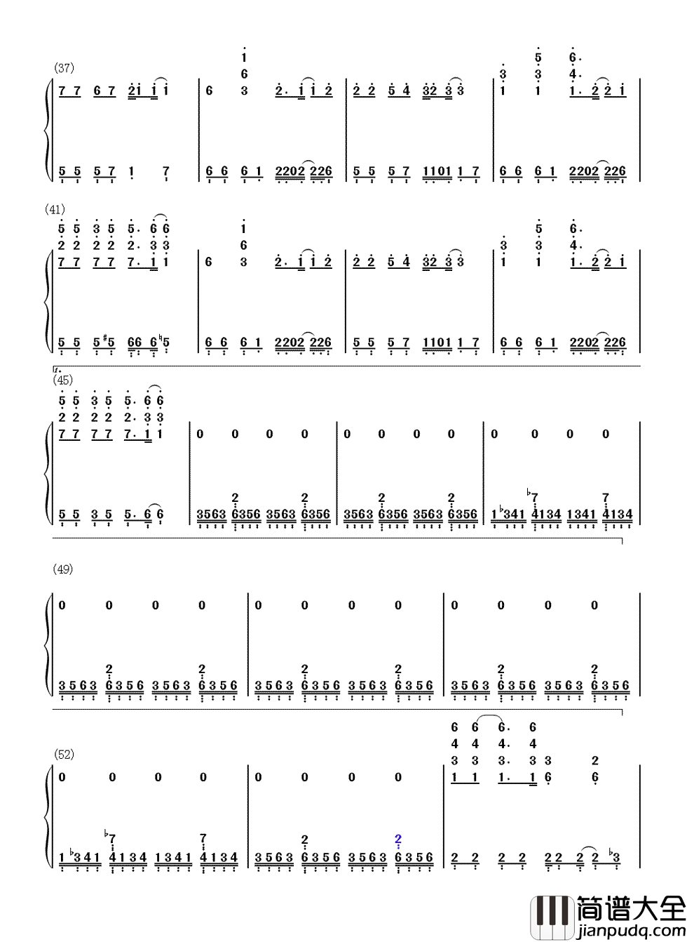 残酷天使的行动纲领简谱__高橋洋子__动画新世纪福音战士主题曲