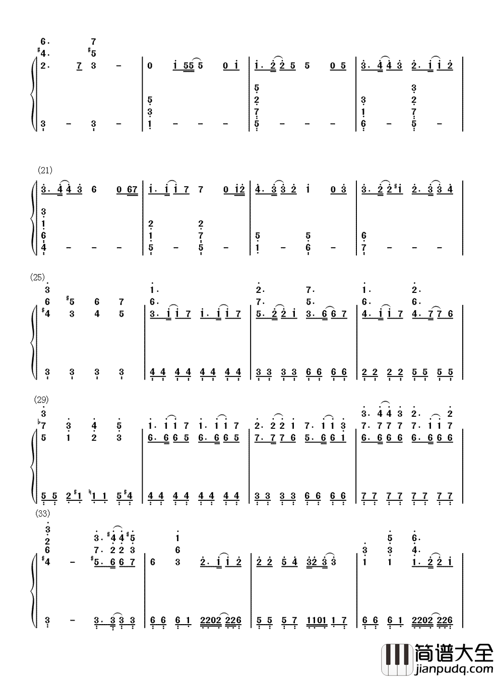 残酷天使的行动纲领简谱__高橋洋子__动画新世纪福音战士主题曲