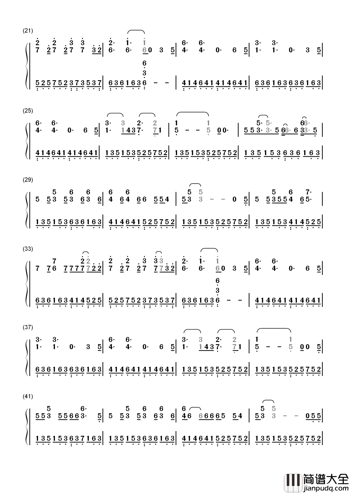 Hallelujah简谱__Leonard_Cohen__天堂里的诗与歌，致敬传奇民谣大师