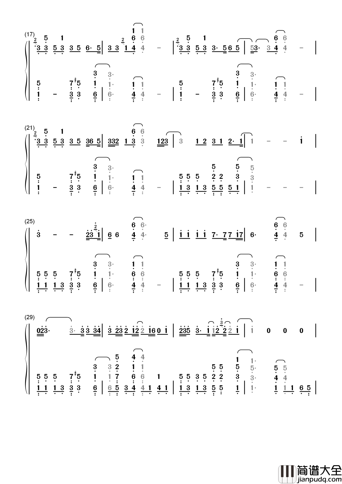 I'm_Not_the_Only_One简谱__Sam_Smith__歌坛新星骚姆，我知道我不是你的唯一