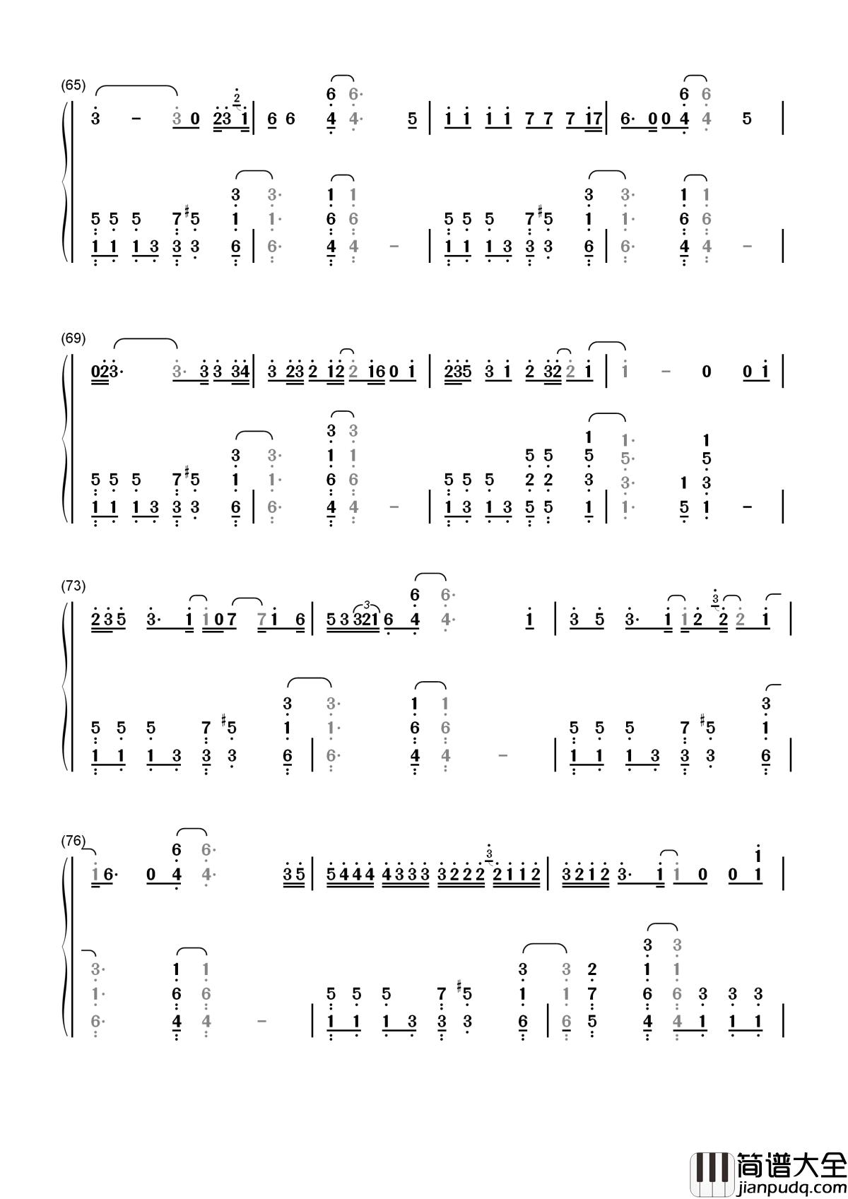 I'm_Not_the_Only_One简谱__Sam_Smith__歌坛新星骚姆，我知道我不是你的唯一