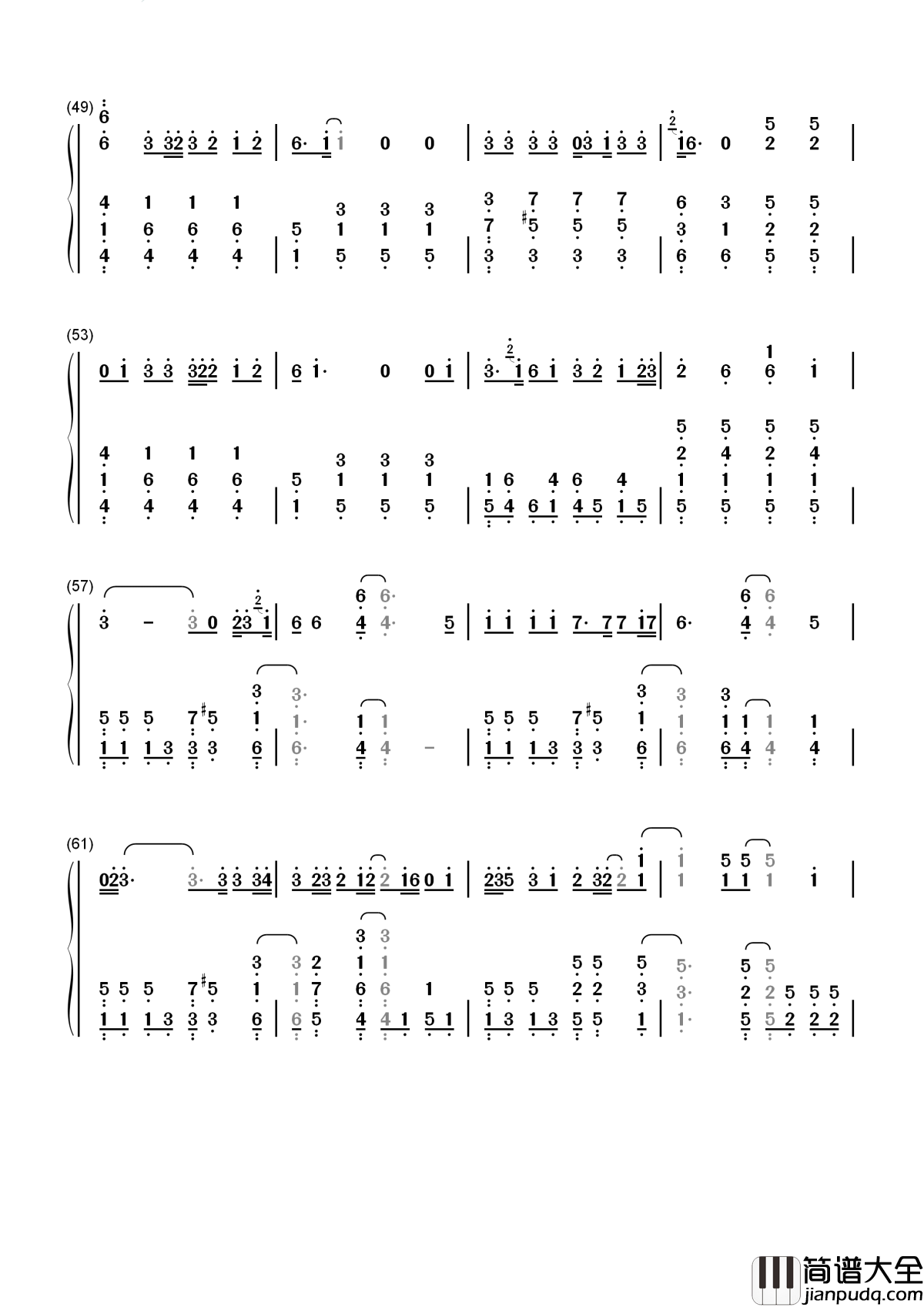 I'm_Not_the_Only_One简谱__Sam_Smith__歌坛新星骚姆，我知道我不是你的唯一