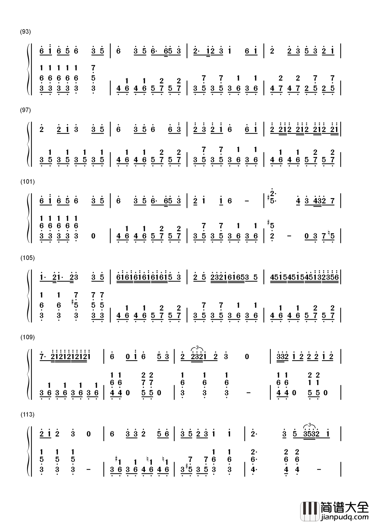 六兆年と一夜物語简谱__IA_(イア)__日本网友称为神曲的曲子到底如何