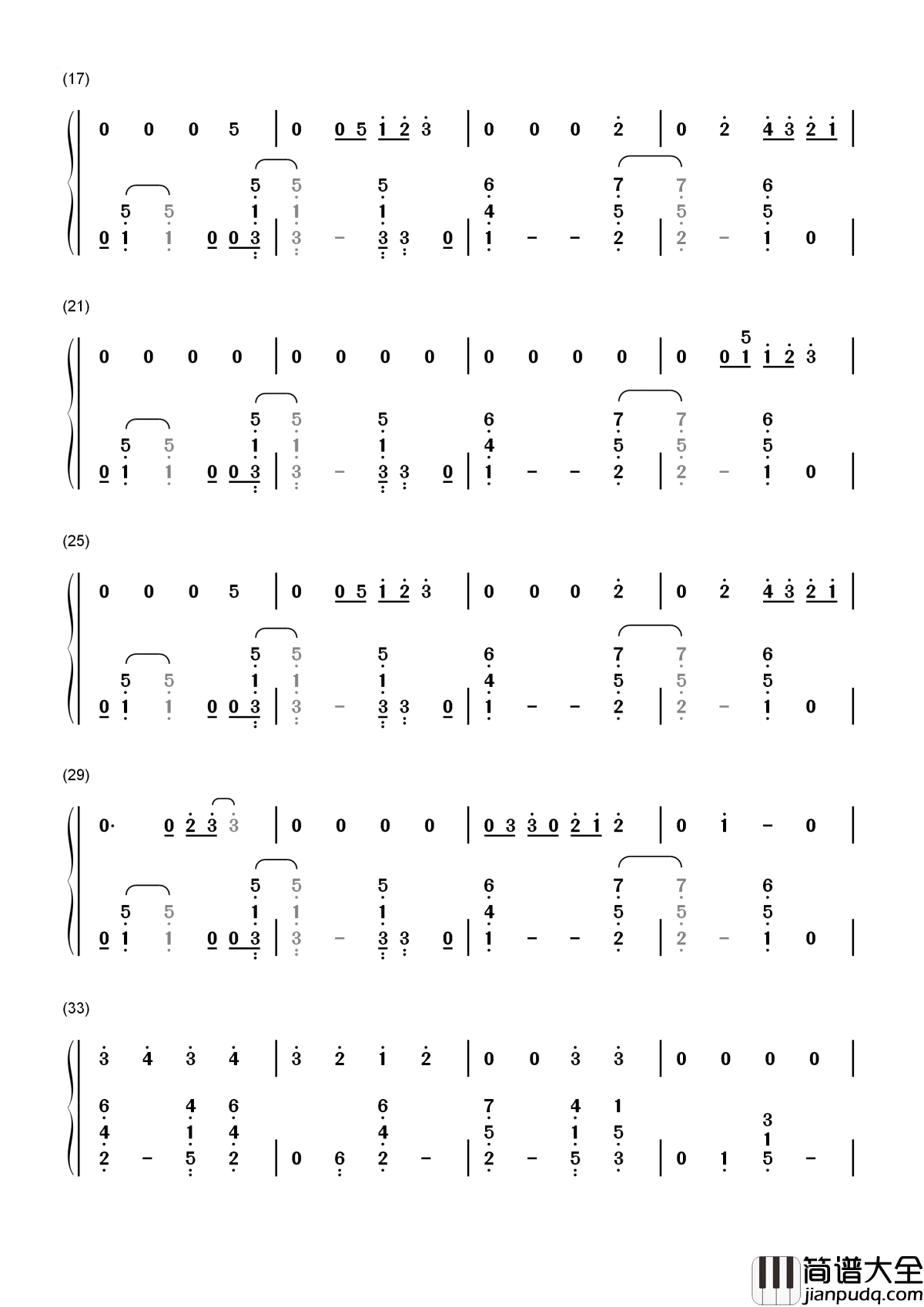 Thinking_Out_Loud简谱__Ed_Sheeran__情之所钟，虽丑不嫌