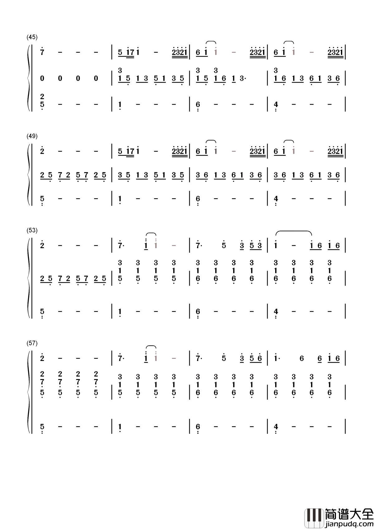 见与不见简谱_张碧晨_愿你听懂，送给生命中最爱的至亲
