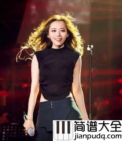 我的梦简谱_张靓颖_我的世界里有张长弓和李木子，还有我的梦。