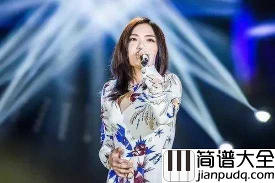 莉莉安简谱_徐佳莹_如果说董小姐是黑白的，那么莉莉安是彩色的