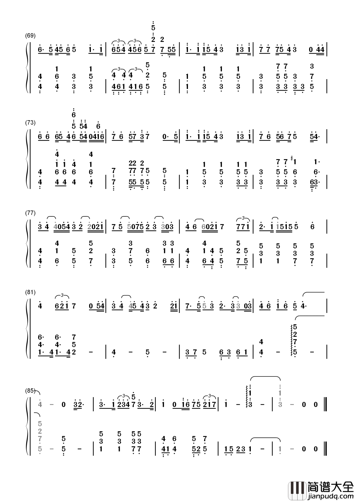 终身美丽简谱_郑秀文_爱过,哭过,抑郁过,但你终身美丽