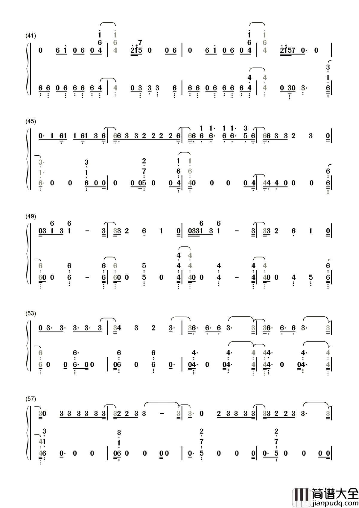 Toy简谱__Netta__我不在乎你的指指点点，我不是你的玩具