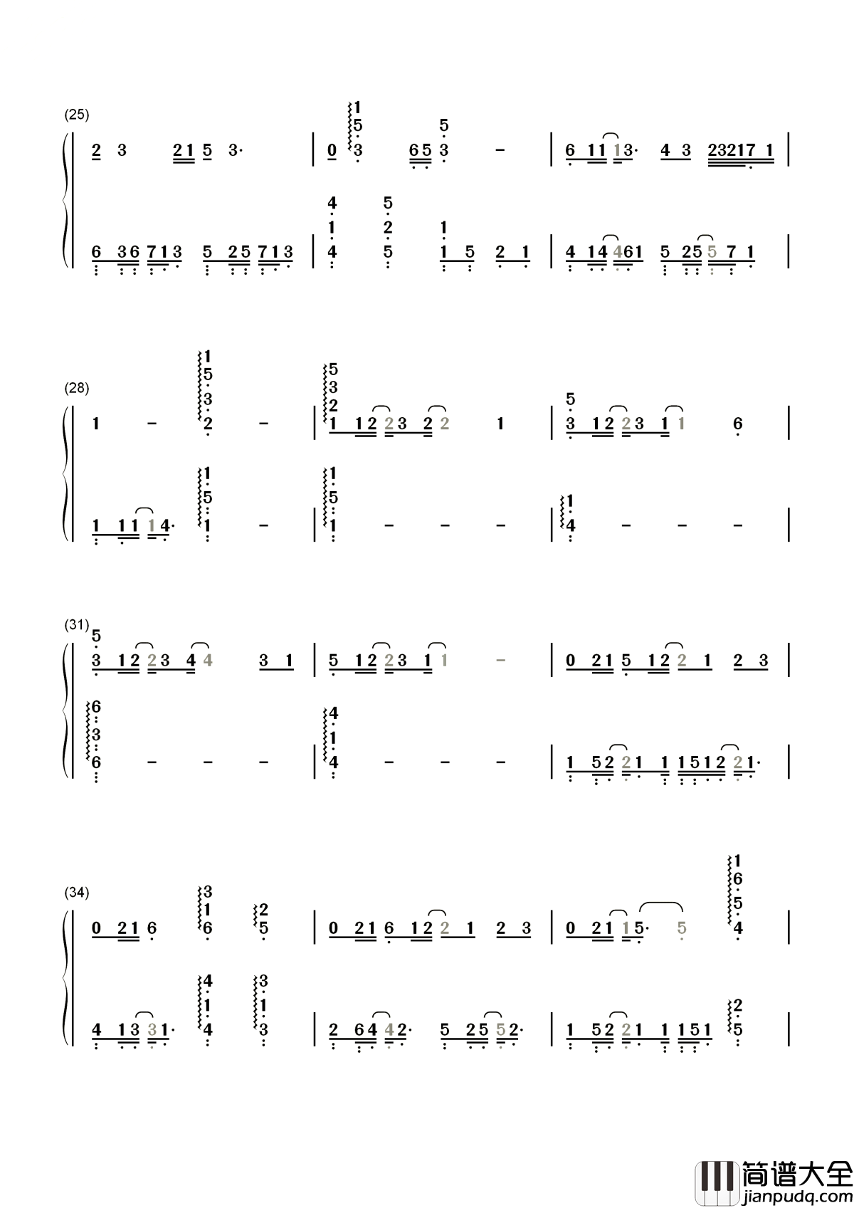 平凡的一天简谱__毛不易__寻找生活错过的美好，暖心治愈