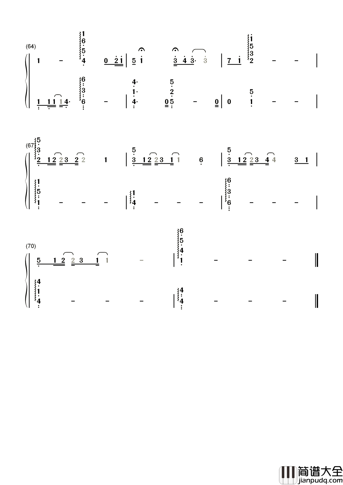 平凡的一天简谱__毛不易__寻找生活错过的美好，暖心治愈