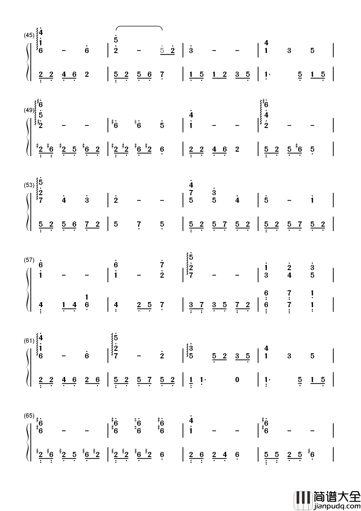 左耳简谱_赵薇_左耳靠近心脏_甜言蜜语要说给左耳听