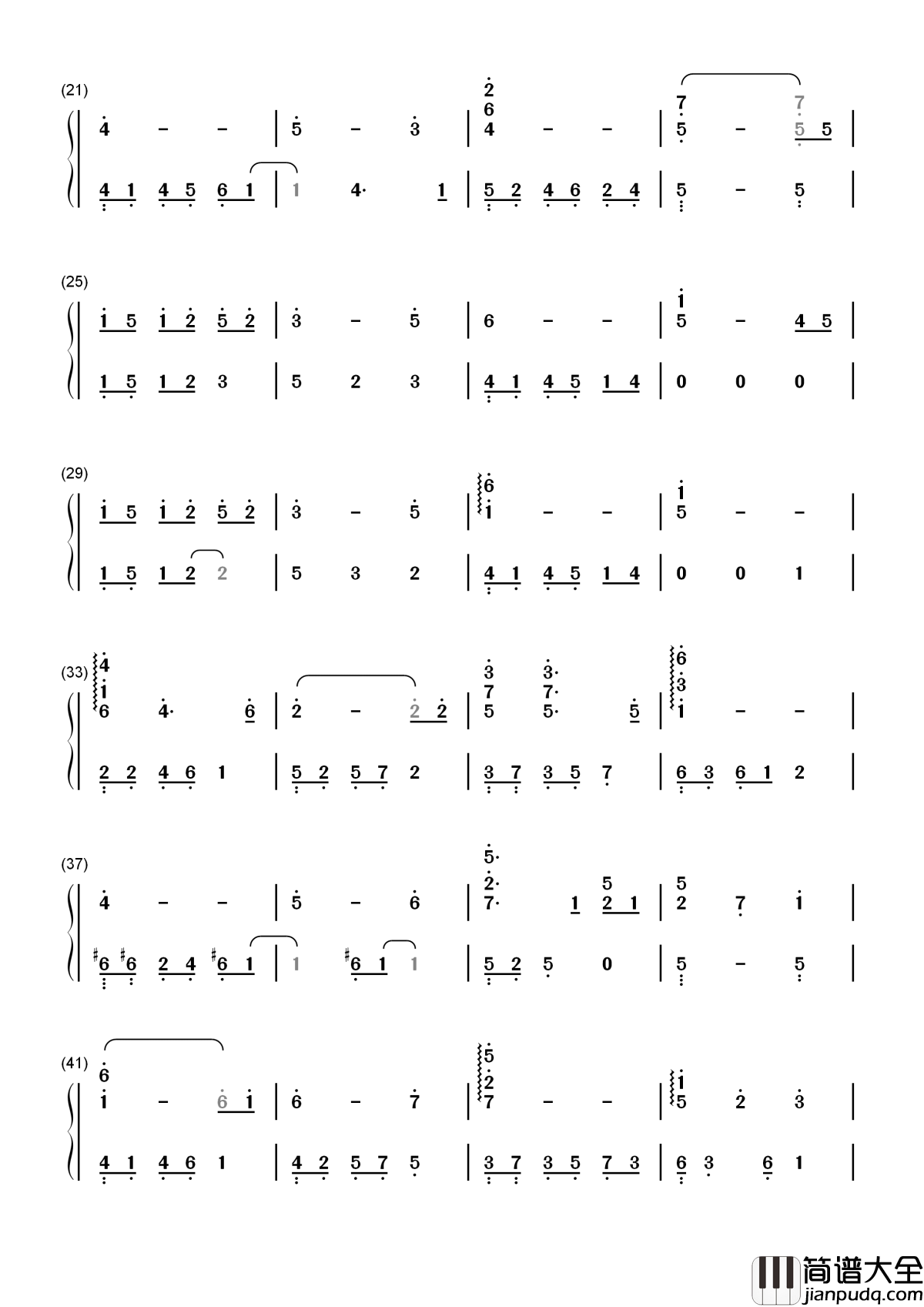 左耳简谱_赵薇_左耳靠近心脏_甜言蜜语要说给左耳听