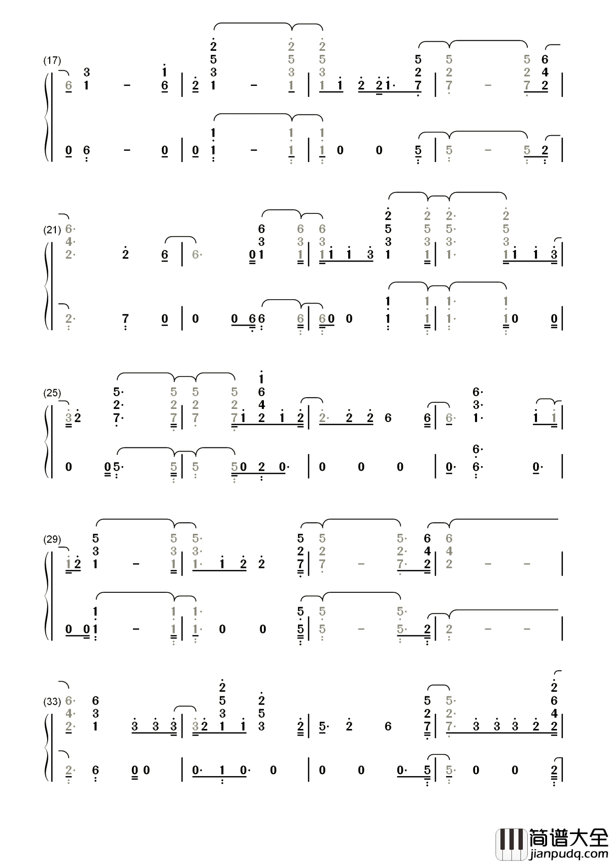 Fuego（火焰）简谱__Eleni_Foureira__2018欧洲歌唱大赛，美女Eleni_Foureira亚军单曲