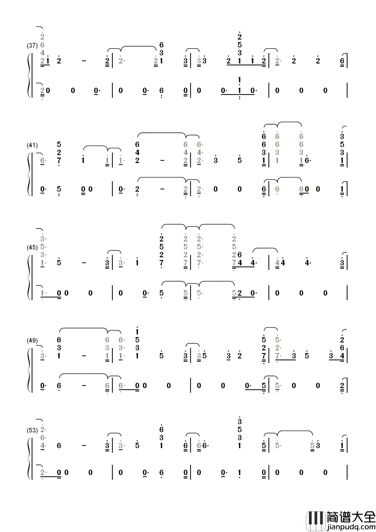 Fuego（火焰）简谱__Eleni_Foureira__2018欧洲歌唱大赛，美女Eleni_Foureira亚军单曲