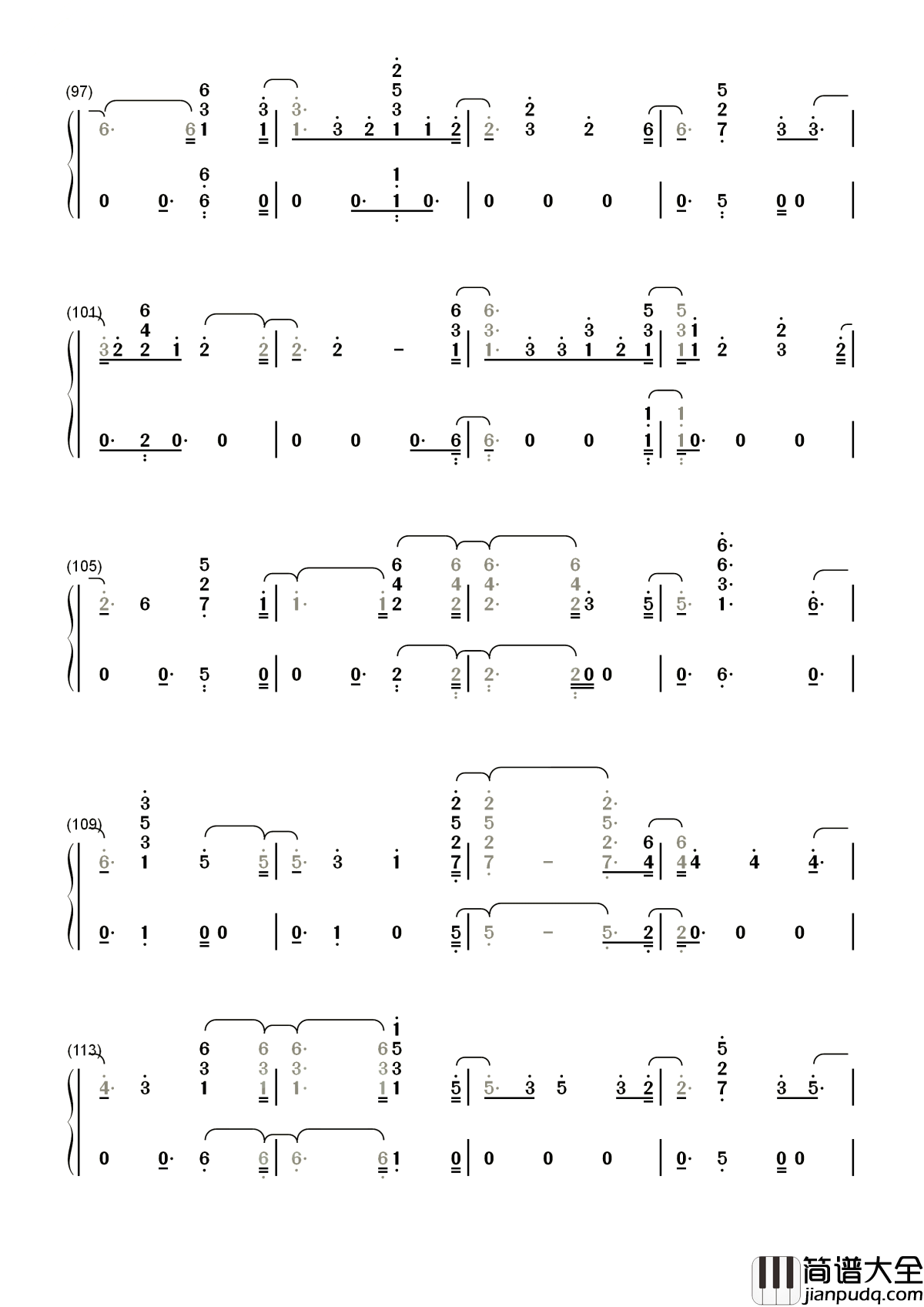 Fuego（火焰）简谱__Eleni_Foureira__2018欧洲歌唱大赛，美女Eleni_Foureira亚军单曲