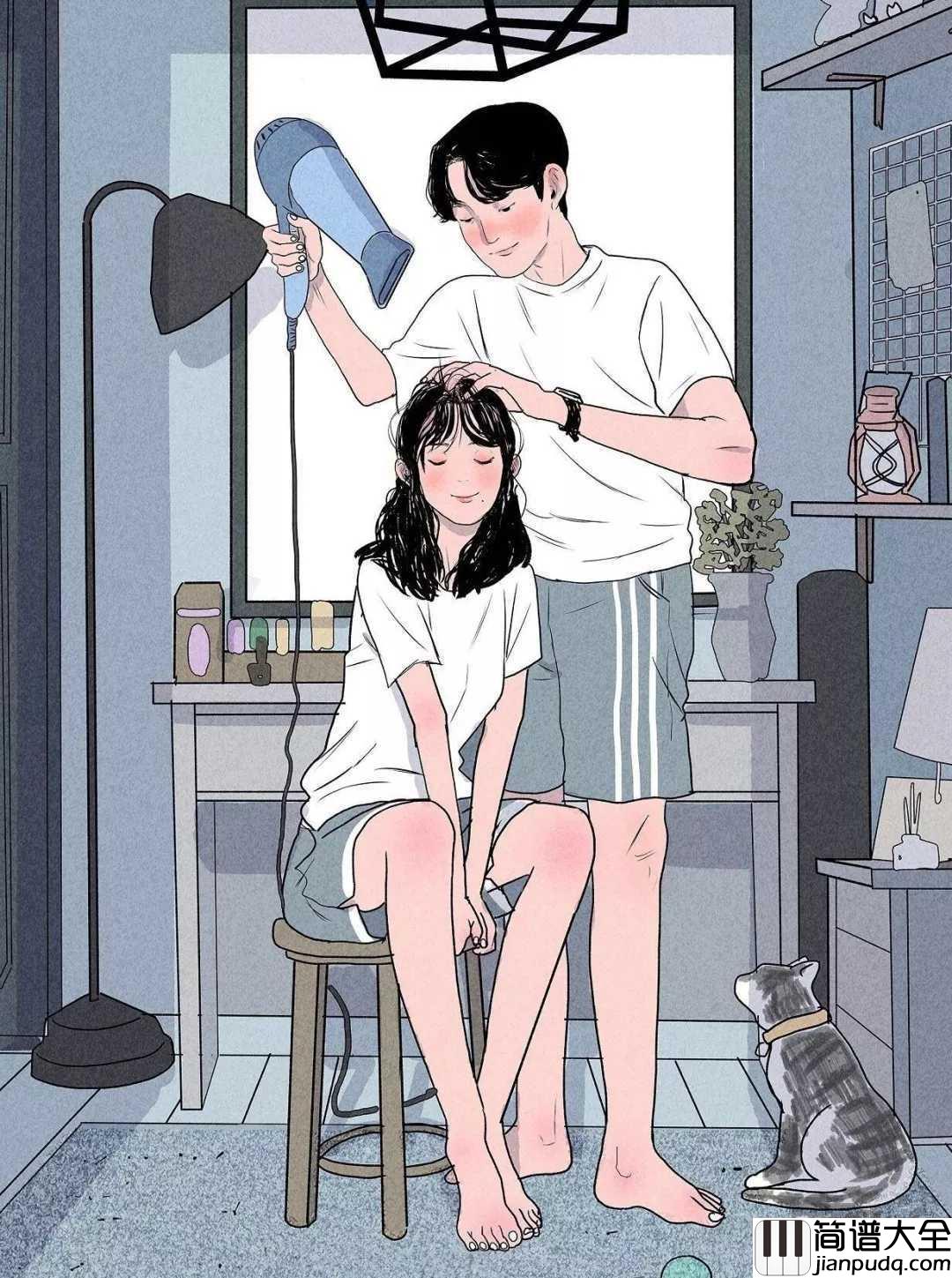 我希望在你的爱情里简谱_张蔷_爱是百转千回的挂念