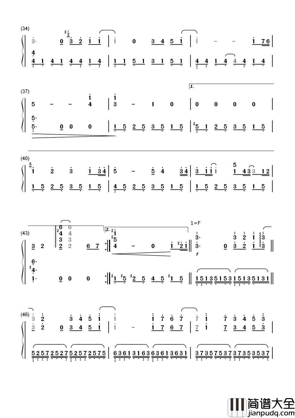 祝我生日快乐简谱_温岚_祝我生日快乐此时的我，不该不快乐