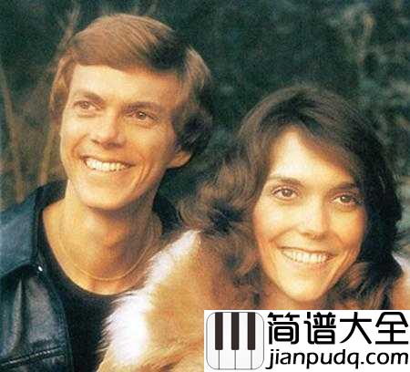 Yesterday_Once_More简谱__Carpenters__奥斯卡百年经典，忍不住单曲循环很多遍