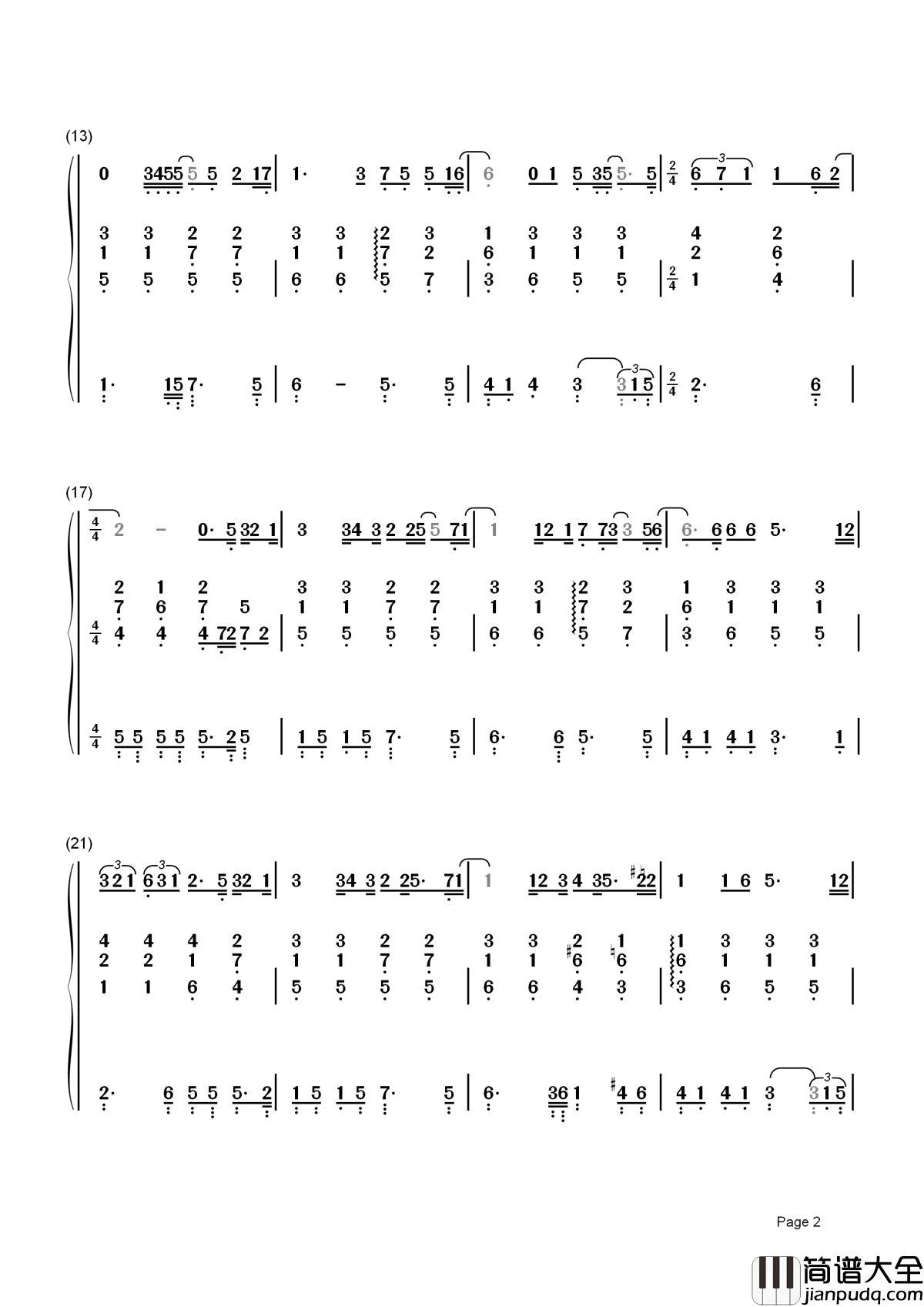 你那么爱她简谱_李圣杰_你那么爱她，为什么不把她留下。